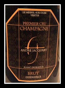 Champagne 1er Cru, Blanc de Blanc, Vertus, André Jacquart, 75cl