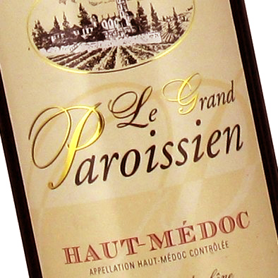 Haut-Médoc, Grand Paroissien, SCV La Paroisse, 75cl, 2009